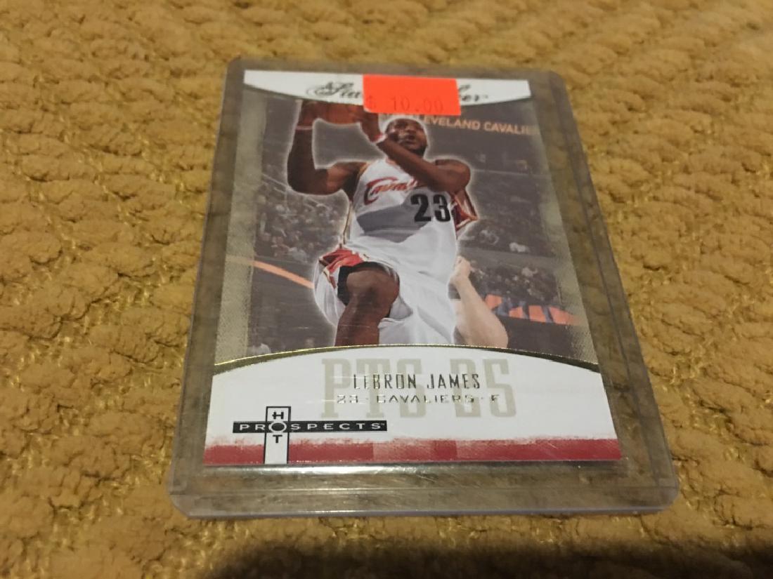 LeBRON JAMES - 2007-08 Fleer Hot Prospects STAT T3 (1 of 2)