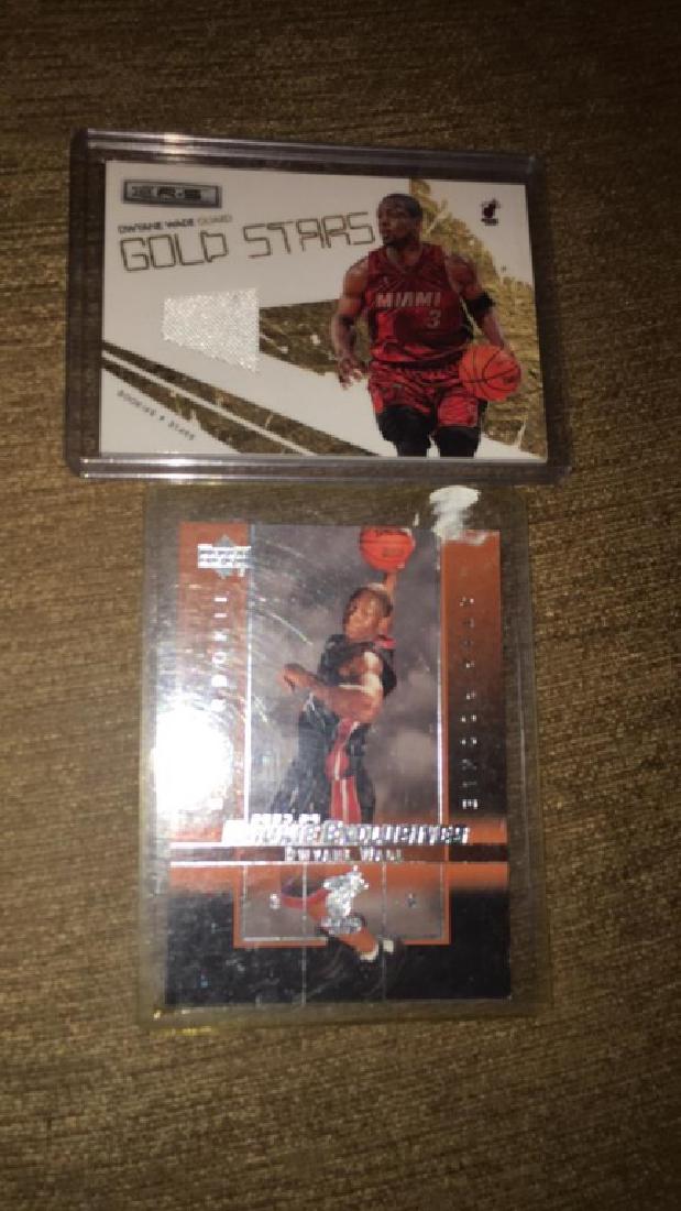 Dwayne Wade rookie exclusives RC card and gold (1 of 3)
