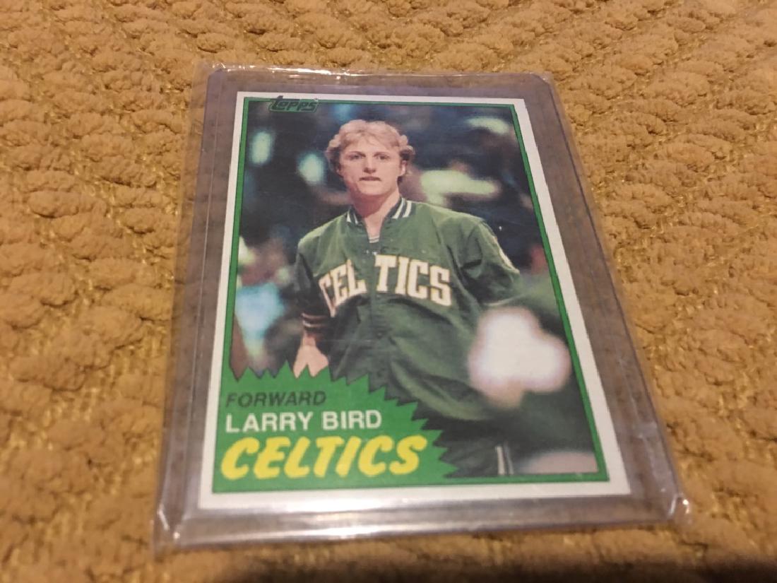1981-82 TOPPS #4 LARRY BIRD 2ND YEAR BOSTON (1 of 2)