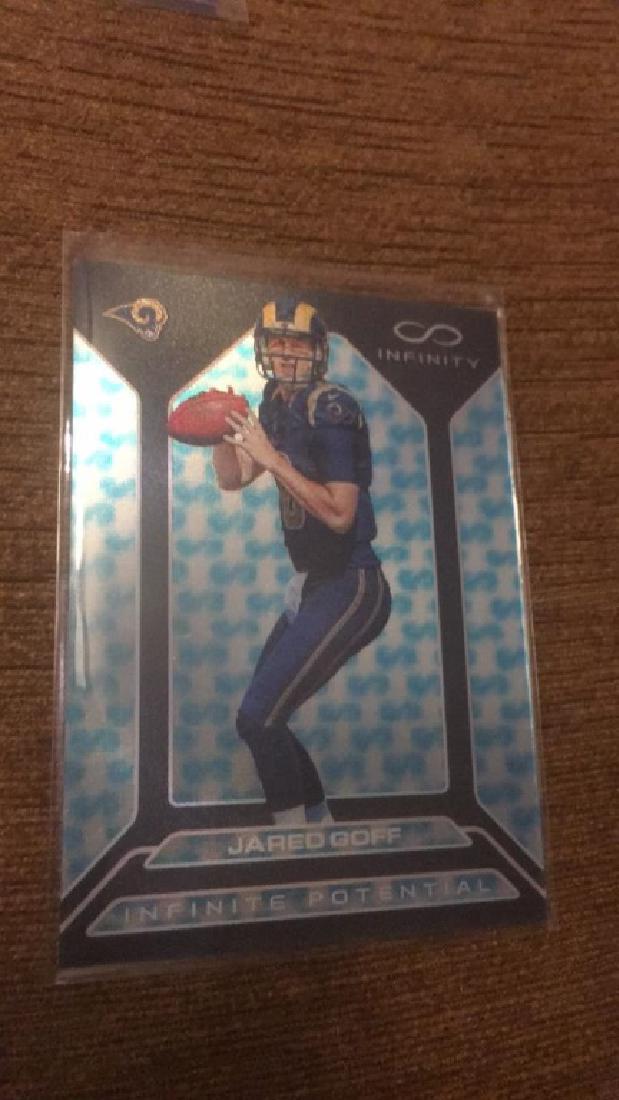 Jared Goff 2016 Infiniti blue SP rookie /149 (1 of 2)