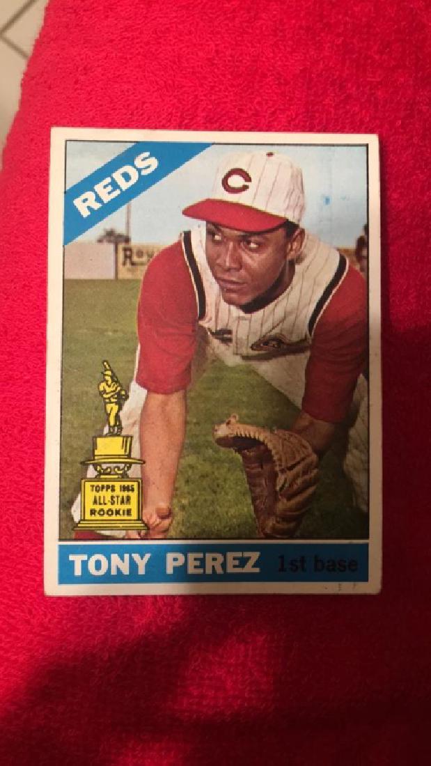 1966 topps Tony Perez #72 (1 of 2)
