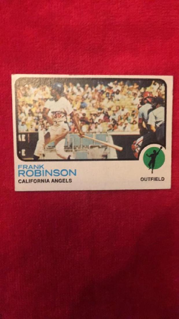 1973 topps Frank Robinson: 1973 topps Frank Robinson