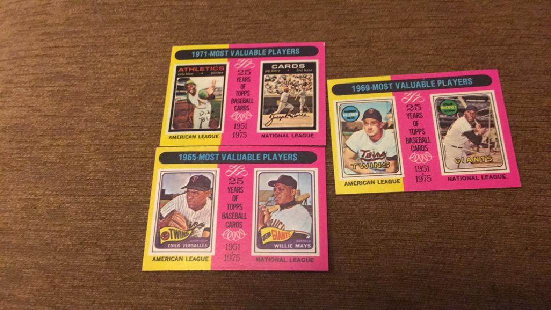 1975 topps most valuable player lot Willie Mays (1 of 2)