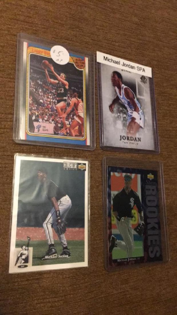 Larry Bird 1988 fleer All-Star Michael Jordan (1 of 6)