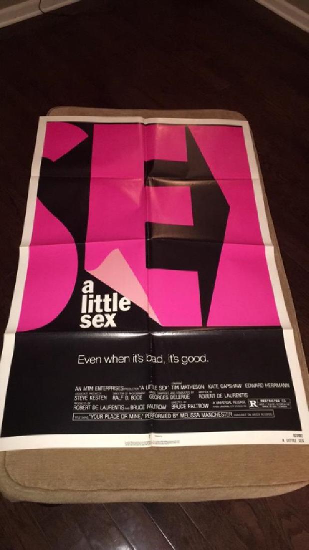 A little sex original movie poster (1 of 2)