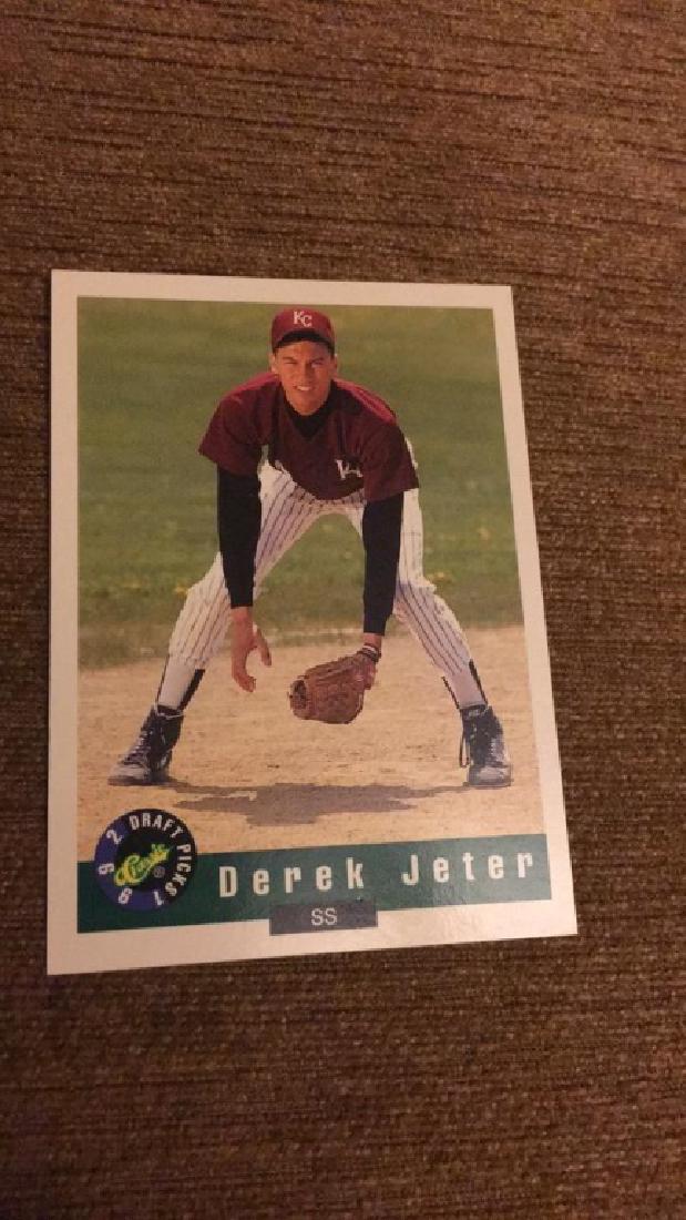 Derek Jeter 1992 classic draft pick RC (1 of 2)