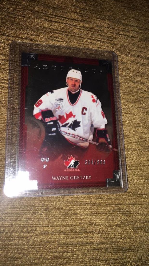 Wayne Gretzky 2013 14 artifacts SP /999 (1 of 3)