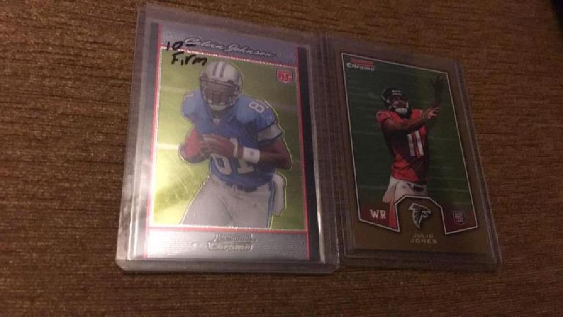 Calvin Johnson 2007 Bowman chrome rookie Julio (1 of 3)