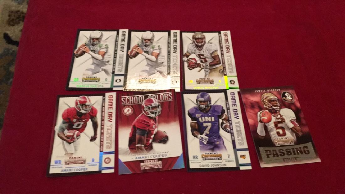 7Marcus Mariota Jame is Winston David Johnson: Amari Cooper 2015 rookie card lot