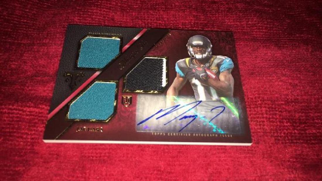 Marqise Lee 2014 triple auto triple auto rare SP (1 of 3)