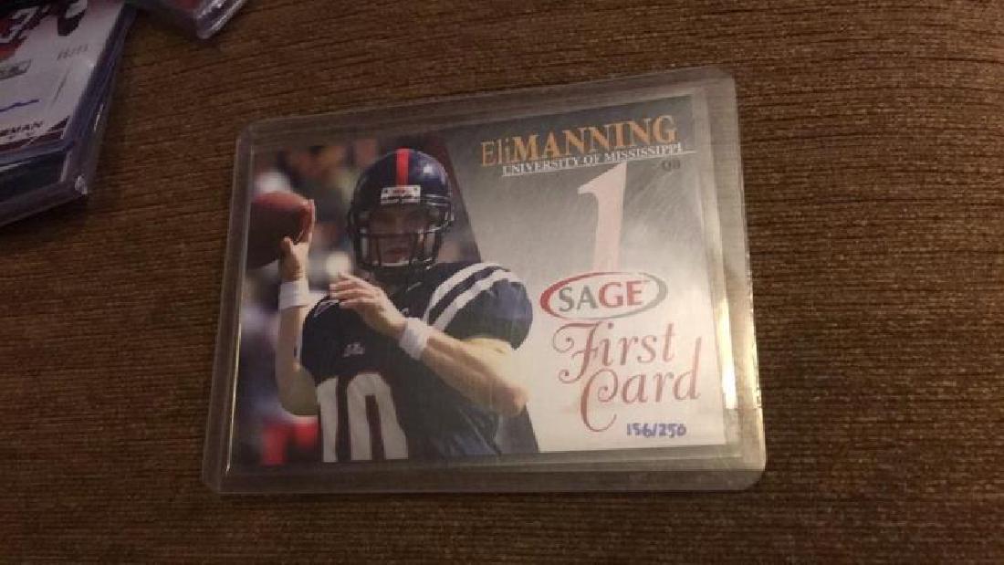 Eli Manning 2004 Sage first card short print /250 (1 of 2)