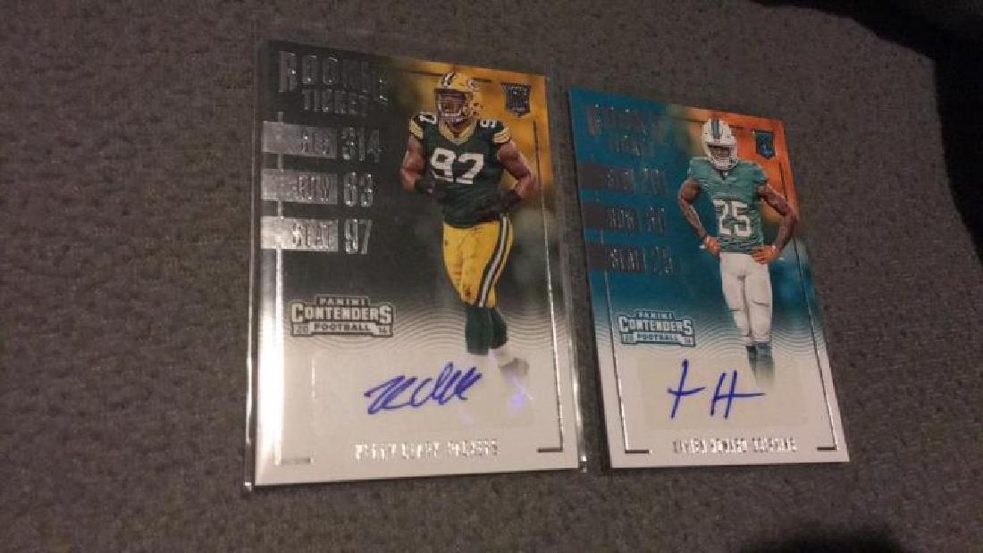2016 contenders football rookie ticket auto lot (1 of 4)