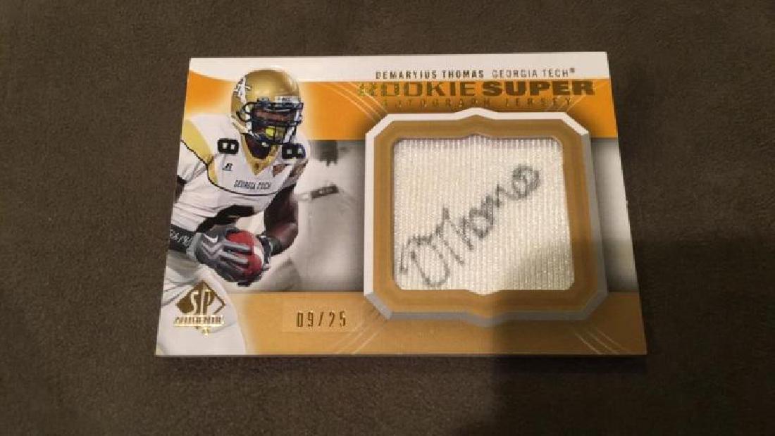 Demaryius Thomas 2010 SP authentic rookie super (1 of 2)