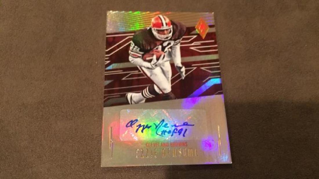 Ozzie Newsome 2016 Phoenix football autographed (1 of 2)