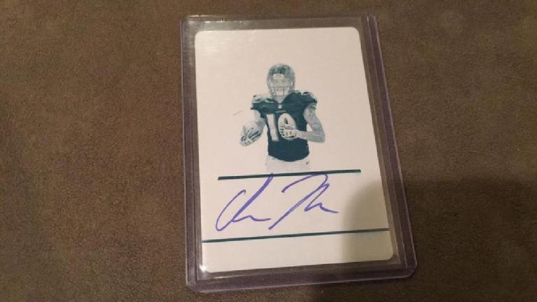 Chris Moore 2016 Panini preferred printing plate (1 of 2)