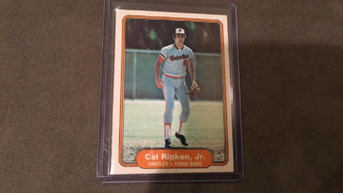 Cal Ripken Jr 1982 fleer rookie card (1 of 2)