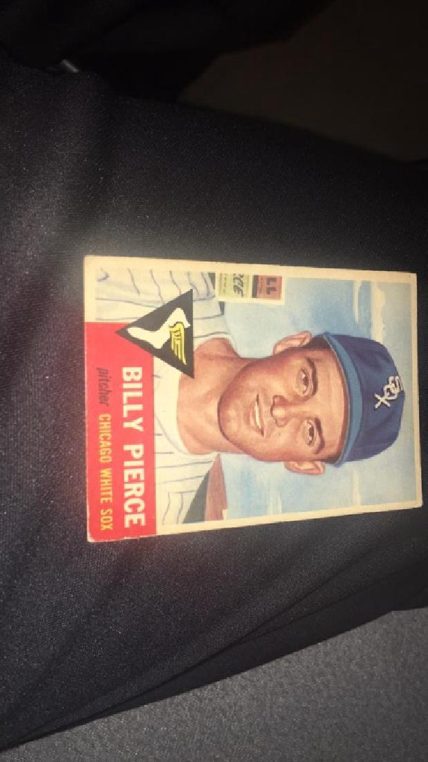 1953 topps Billy pierce vintage baseball card (1 of 3)
