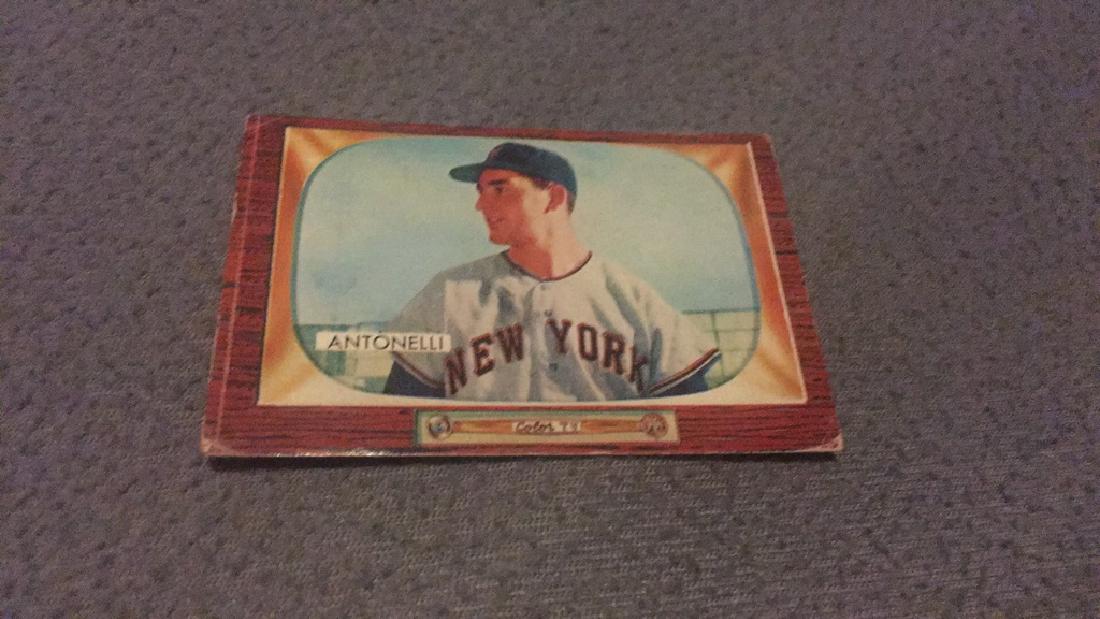 Johnny Antonelli 1955 Bowman color (1 of 2)