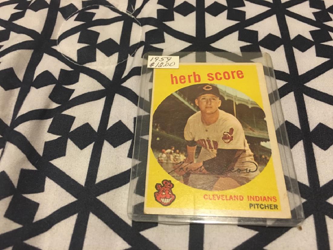 1959 TOPPS #88 HERB SCORE INDIANS: 1959 TOPPS #88 HERB SCORE INDIANS