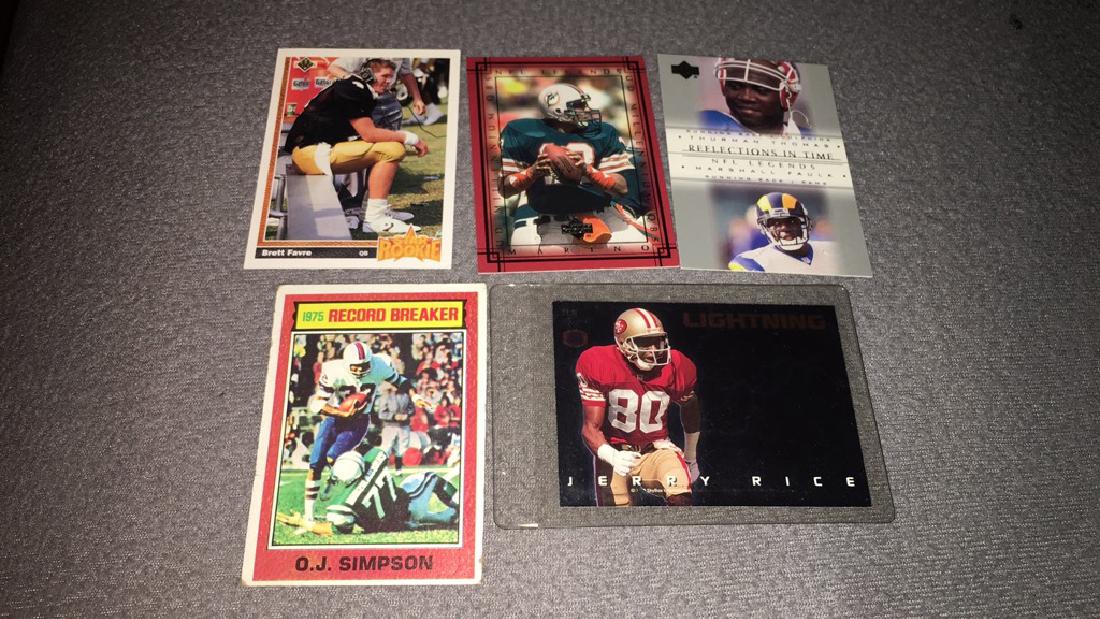 Brett Favre upper deck rookie Dan Marino upper (1 of 4)