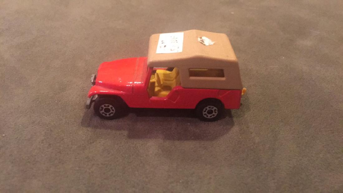 Vintage Lesney number 53 diecast CJ6 jeep: Vintage Lesney number 53 diecast CJ6 jeep