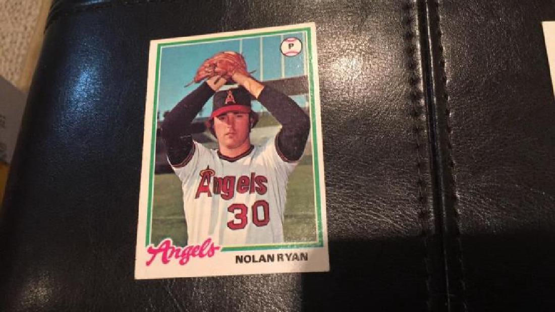 Nolan Ryan 1978 topps vintage baseball card (1 of 2)