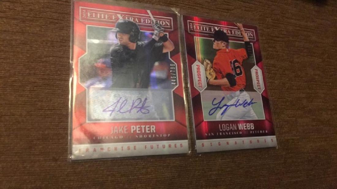 Jake Peter Logan web 2014 elite extradition: prospect autograph signatures