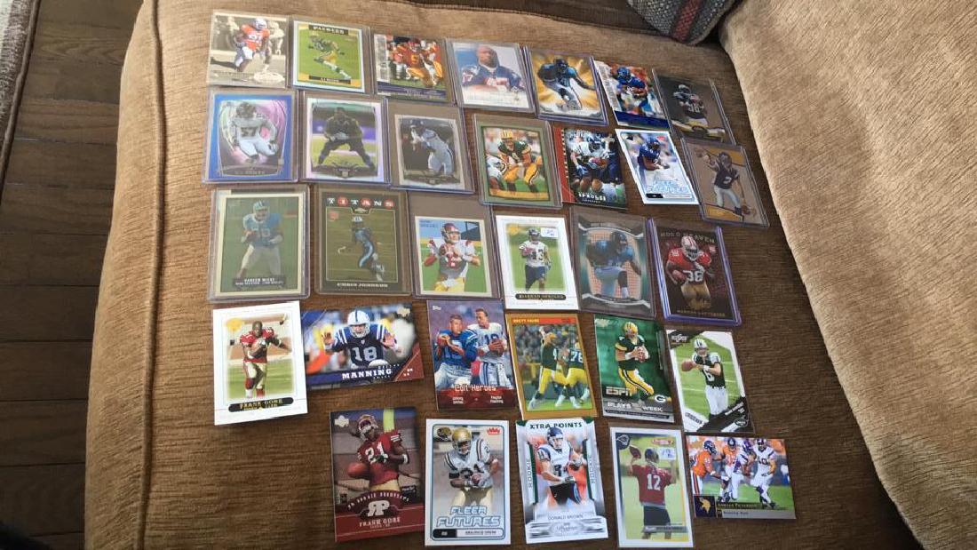31 card football lot with rookies stars Hall of (1 of 7)