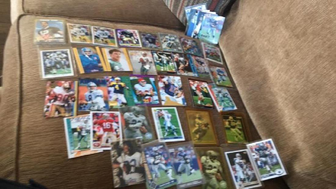 Large football superstar rookie lot Kerry (1 of 6)