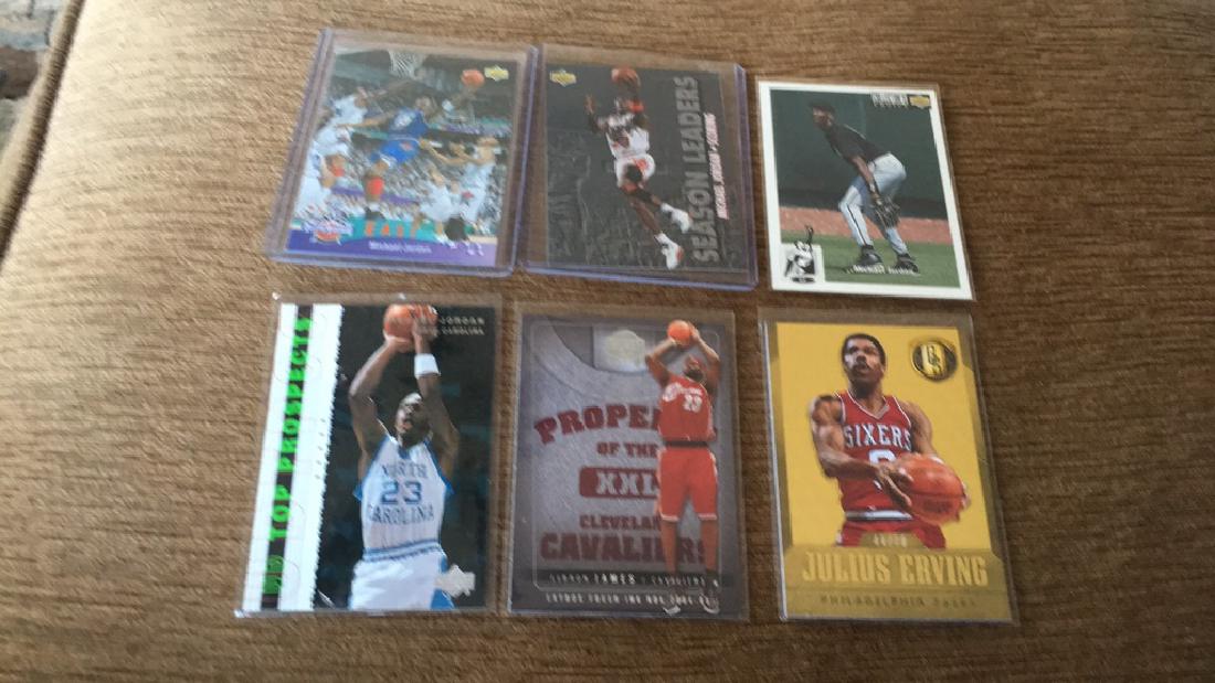 Michael Jordan Julius Erving LeBron James six (1 of 3)