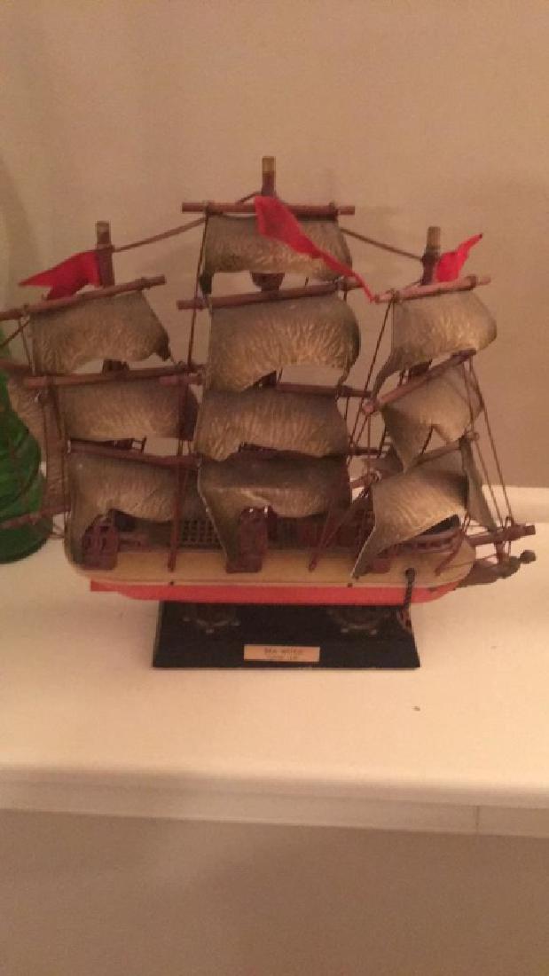 Vintage model wooden ship see which clipper 1846: Vintage model wooden ship see which clipper 1846