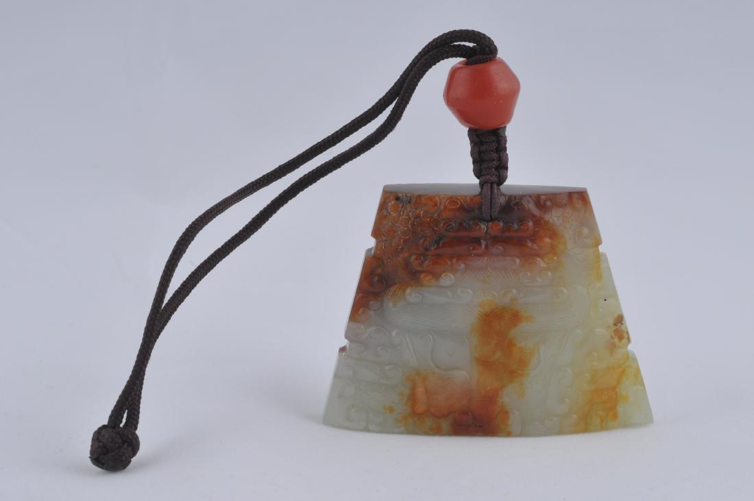 Pendant in the form of a scabbard ornament. China. 18th (1 of 6)