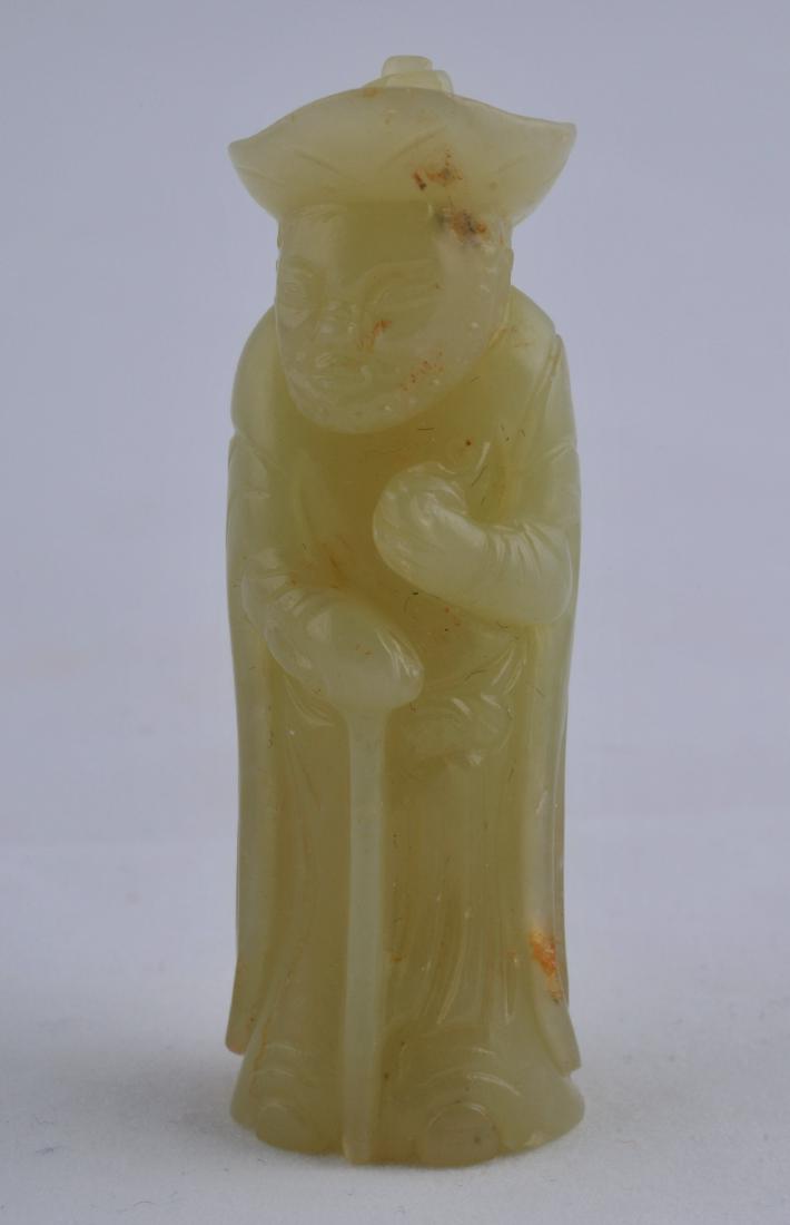 Jade pendant. China. 19th century. Yellow stone carved (1 of 5)
