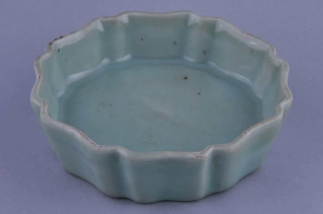 Celadon brush washer. China. 18th century. Round form (1 of 4)