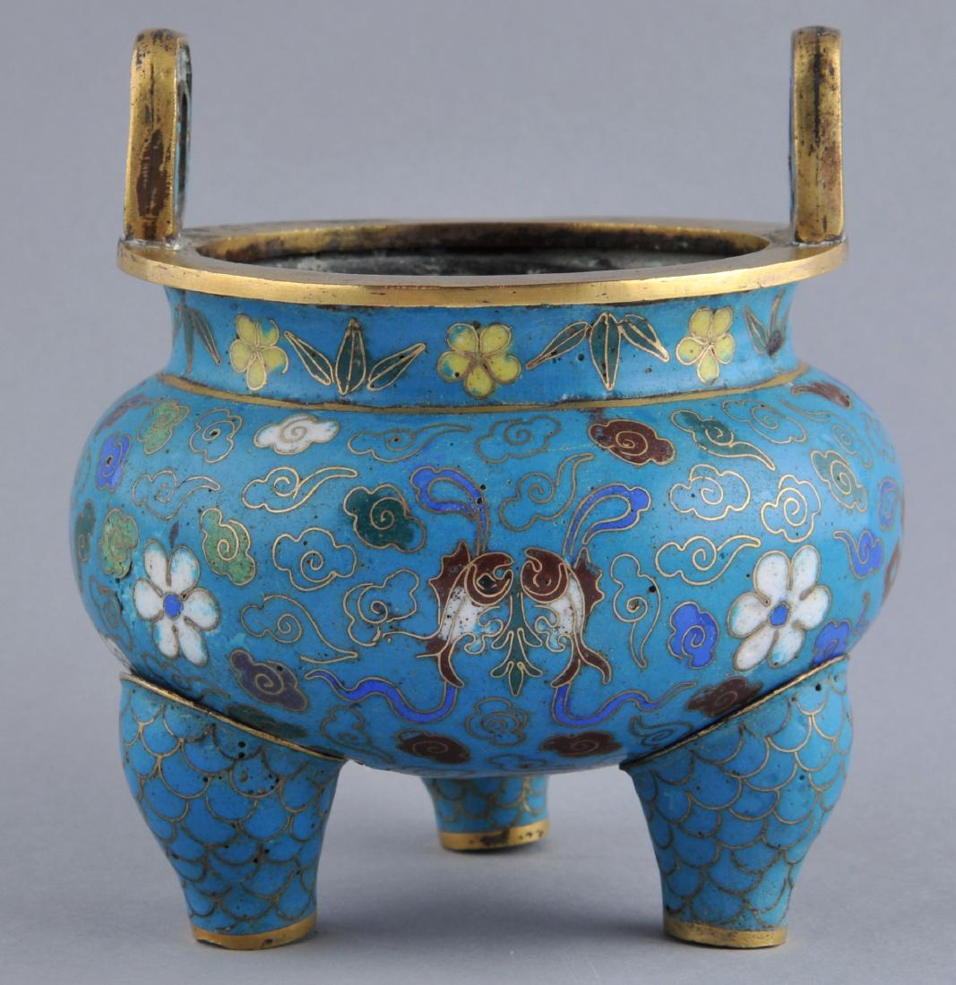Cloisonne censer. China. 18th/early 19th century. (1 of 7)