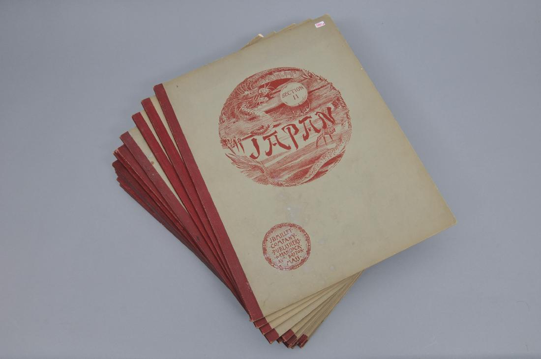 15 volumes. "Japan" copyright 1897. Numerous hand (1 of 12)
