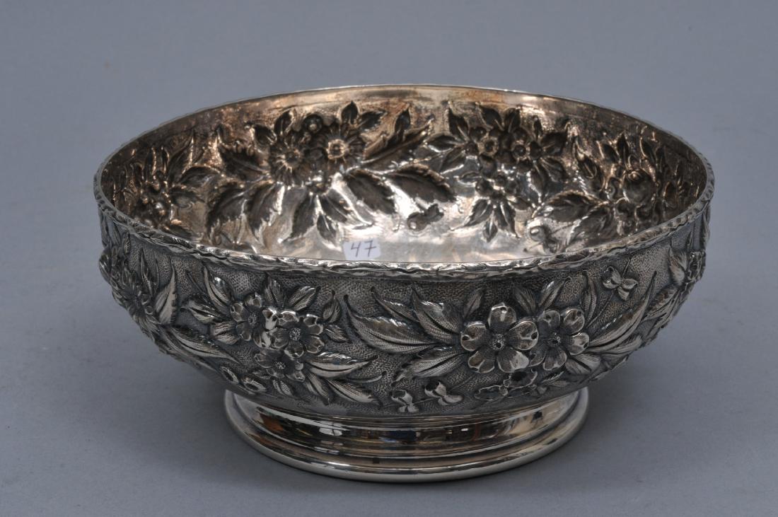 S. Kirk & son Inc. Sterling silver floral repousse
