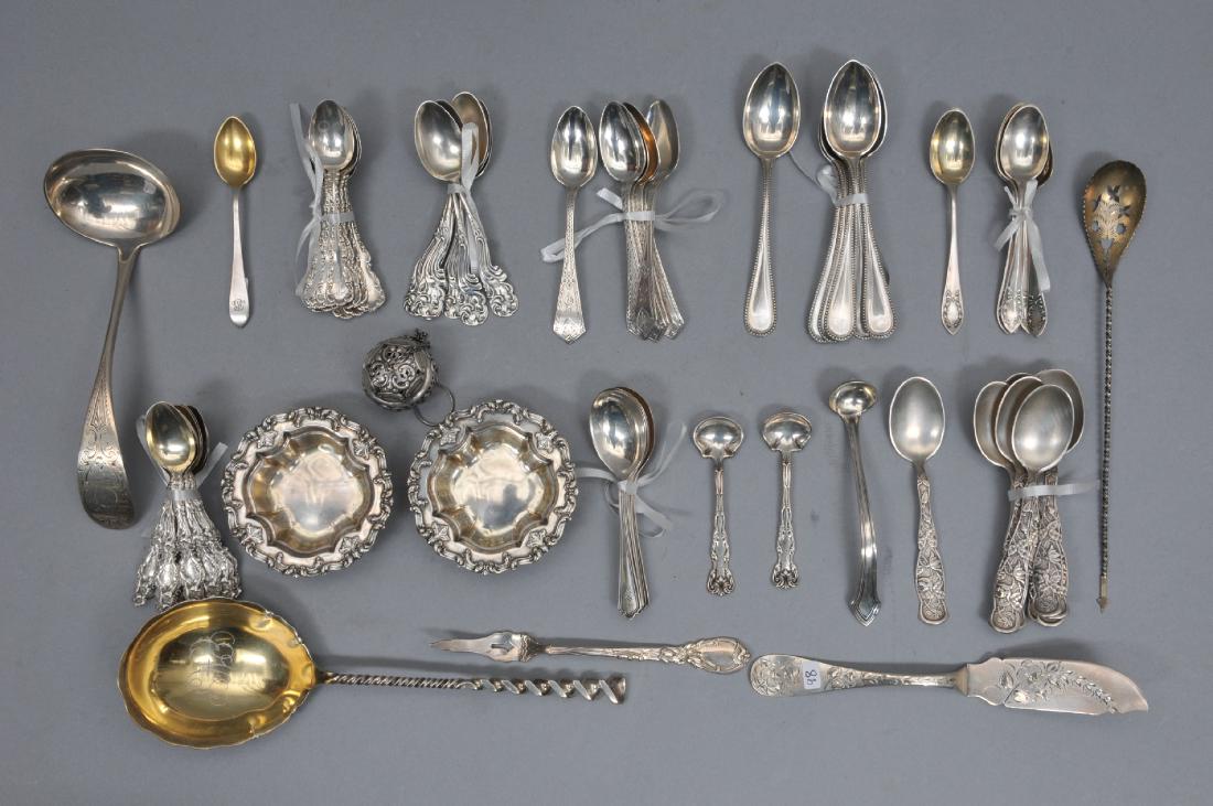 A selection of 19th and 20th Century American sterling (1 of 8)