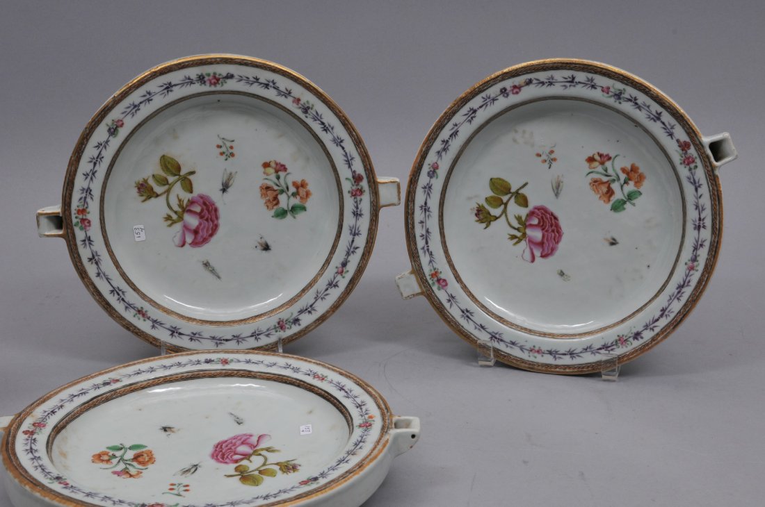 "Chinese Export Porcelain" set of four 18th century (1 of 9)