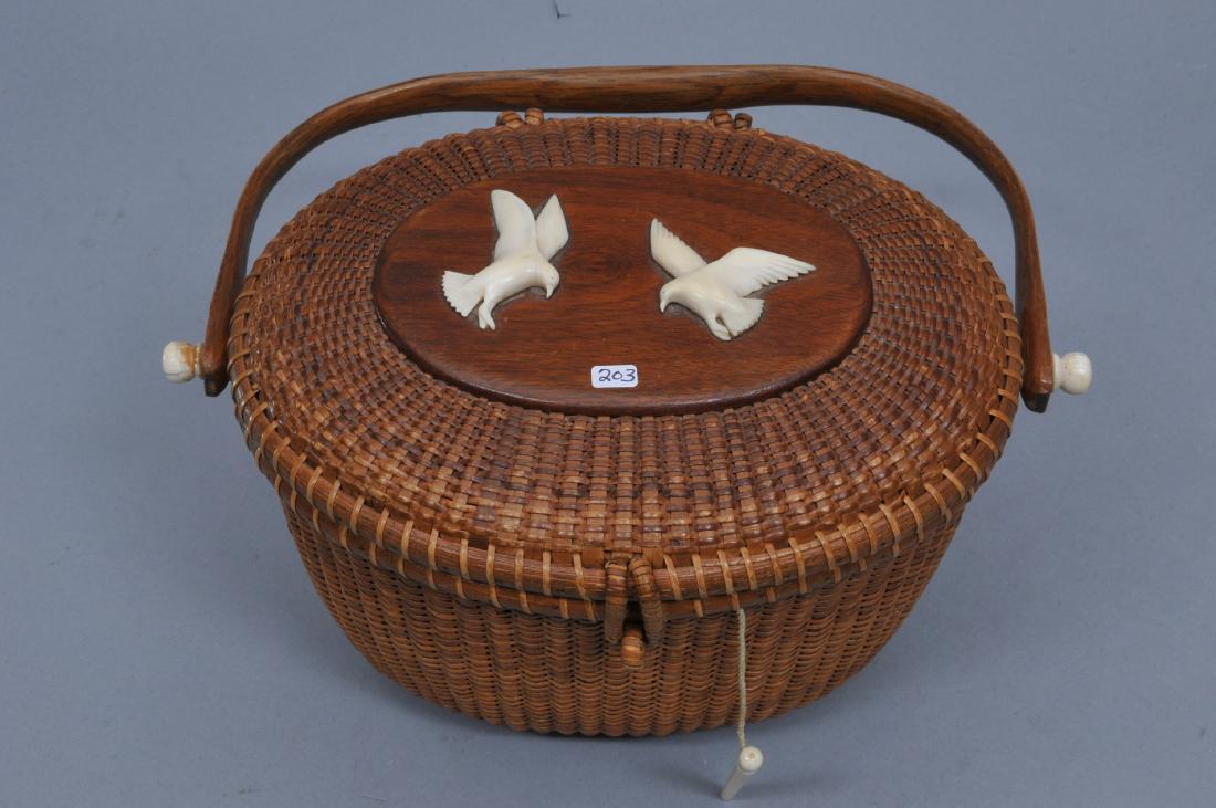 Jose Reyes vintage Nantucket basket handled pocketbook (1 of 10)