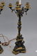 Pair of exceptional French Empire bronze figural five - 2