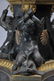 Pair of exceptional French Empire bronze figural five - 6