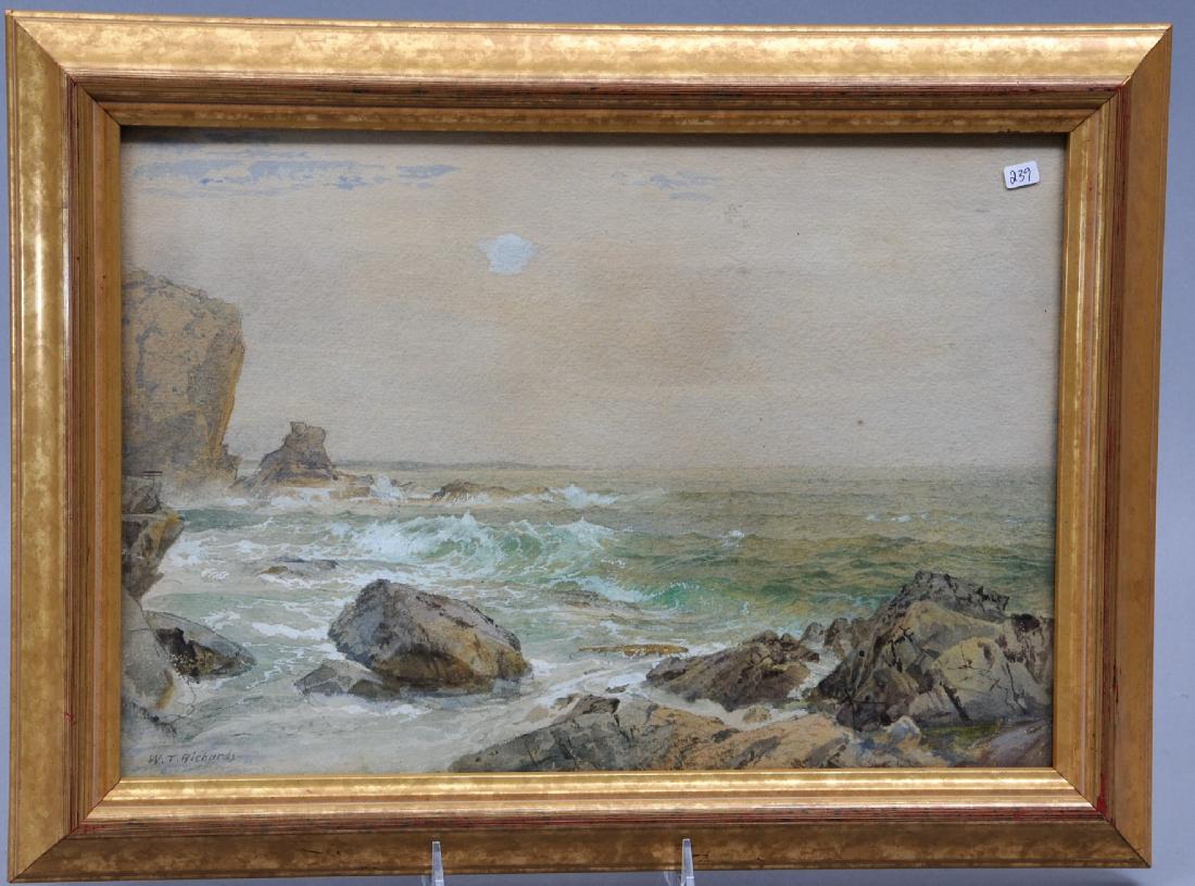 William Trost Richards (1833-1905). Coastal scene, (1 of 9)