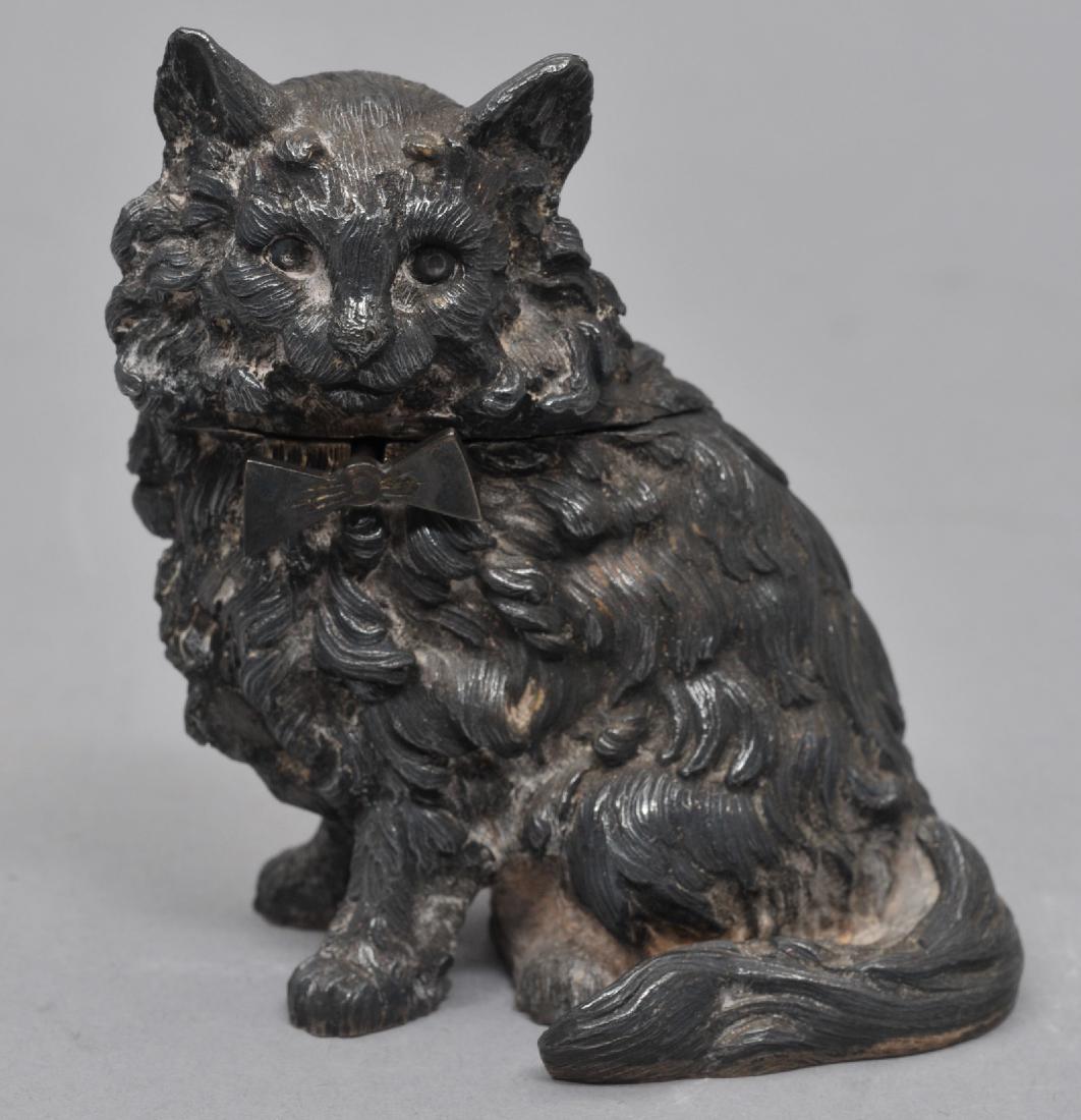 English sterling silver small master salt or snuff (1 of 10)