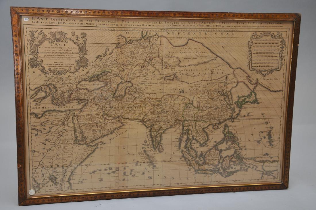 Alexis Hubert Jaillot (French 1632-1712) map of Asia, (1 of 10)
