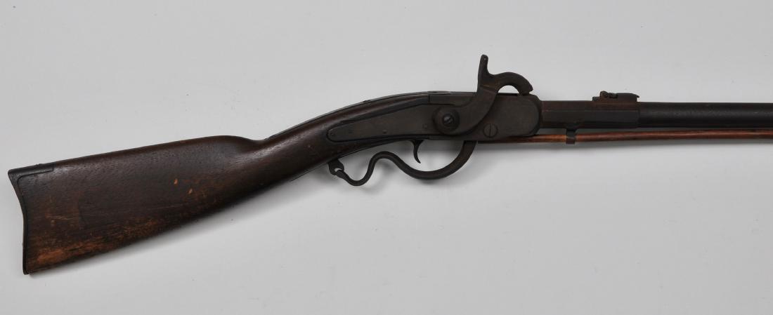Civil War Gwyn & Campbell Carbine with conversion. SN#: Civil War Gwyn & Campbell Carbine with conversion. SN# 3544. Cal. 52. 20" BBL. In 1863 and 1864 they were issued to many cavalry units. Units included 7th TN CAV, 5th & 8th OVC, 4th & 8th MO Cav, 3rd 