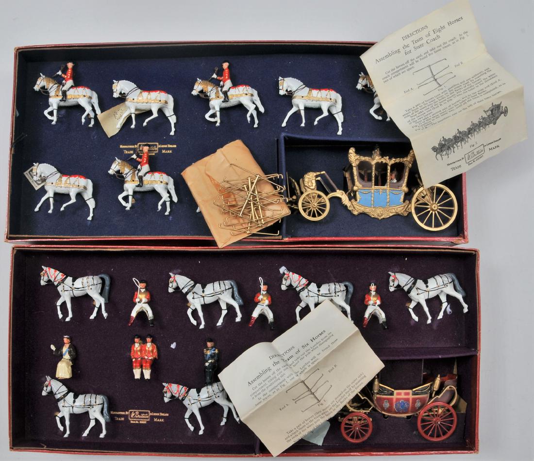 Britain's boxed Royal State Coach, #9401. Never out of: Britain's boxed Royal State Coach, #9401. Never out of box. Original Box. Britain's Open Landau Coach in original box (Cover missing).