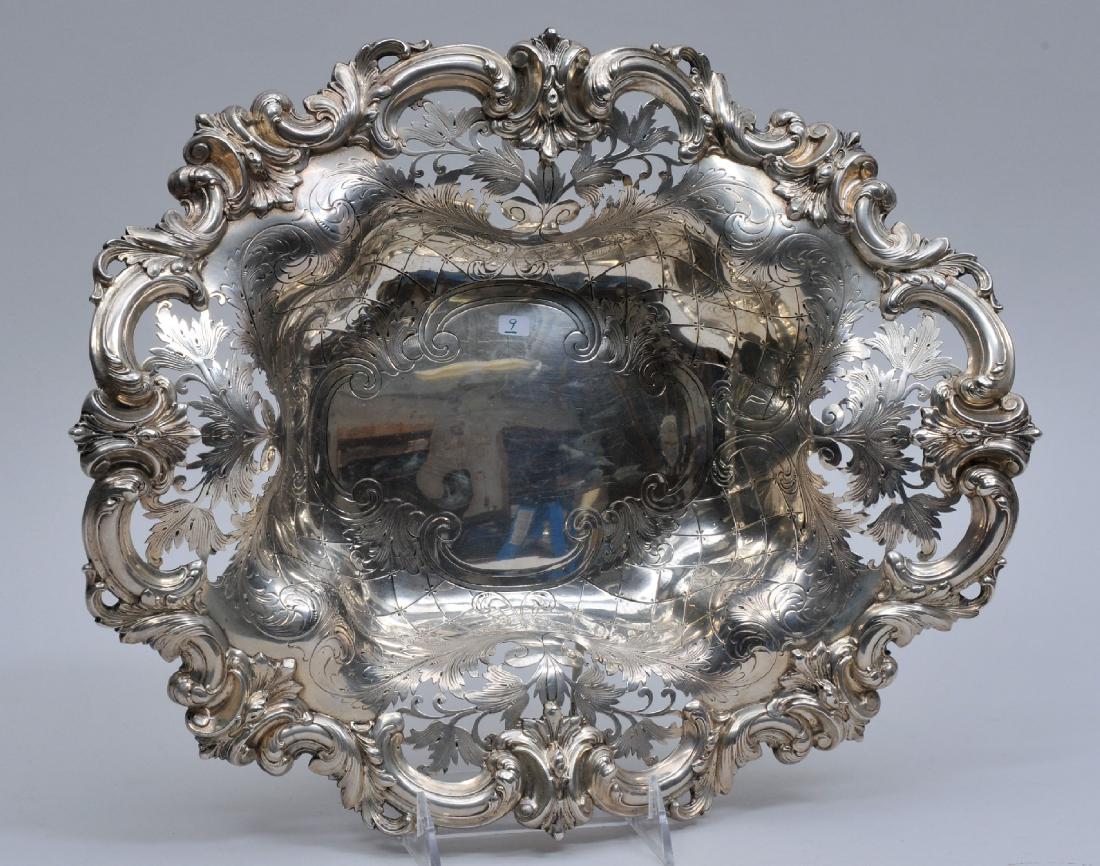 Large Frank Whiting Sterling Silver ornate pierced (1 of 12)