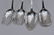 Two pair of Georgian English Sterling Silver serving - 2