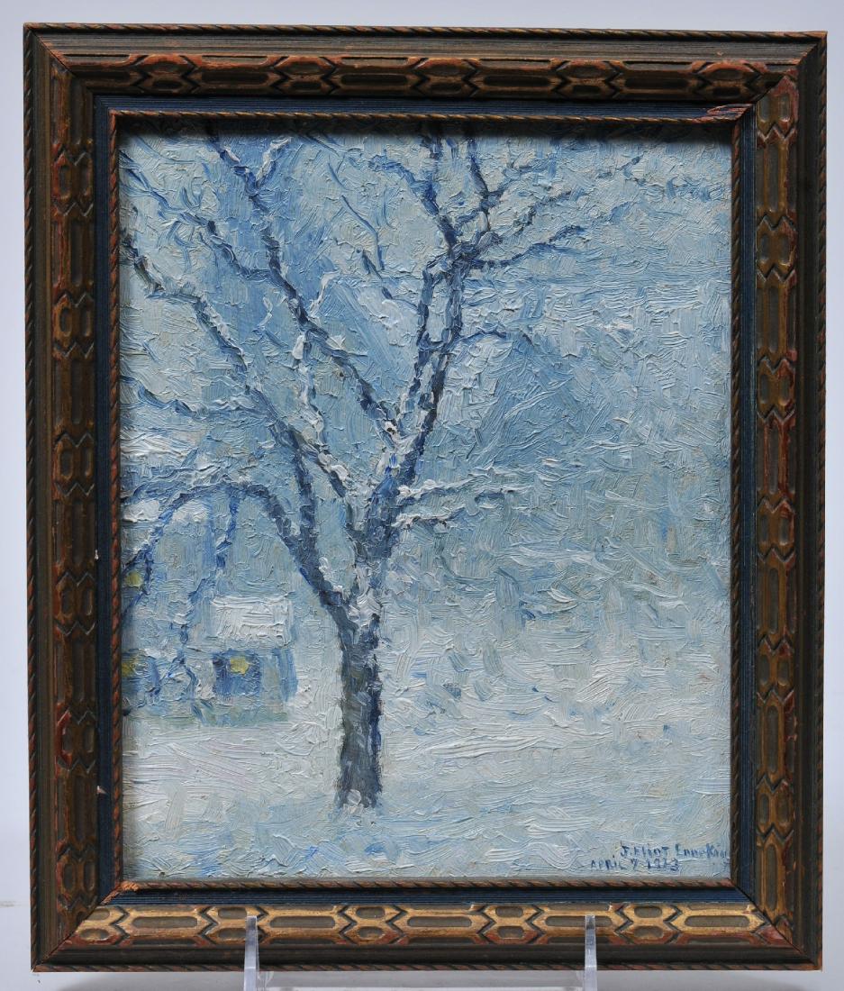 Joseph Eliot Enneking. 1913. Small winter landscape (1 of 7)